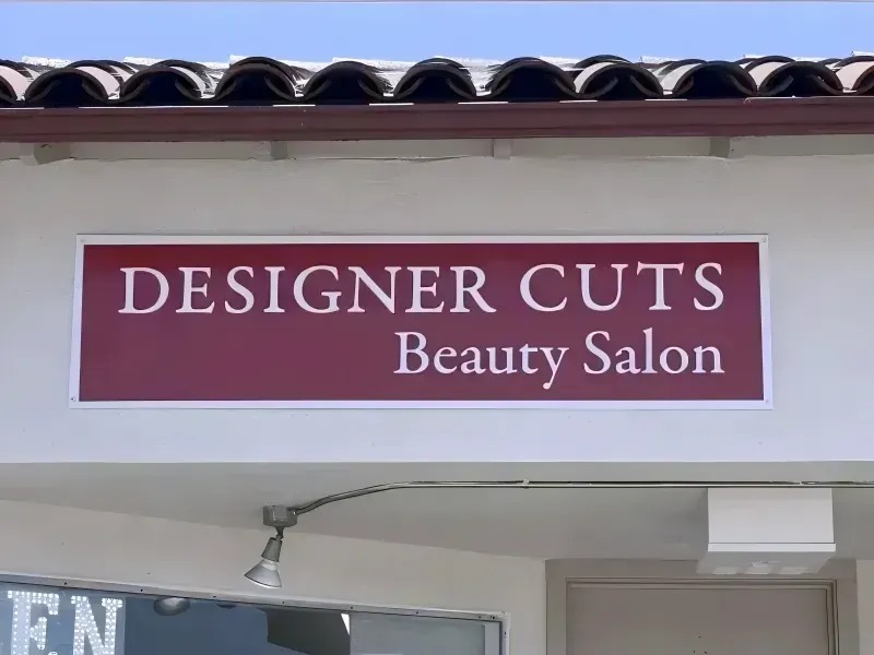 Non-Lit 3D Signs example 3