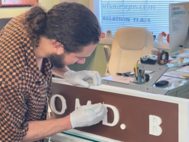 Sign Restoration example 1
